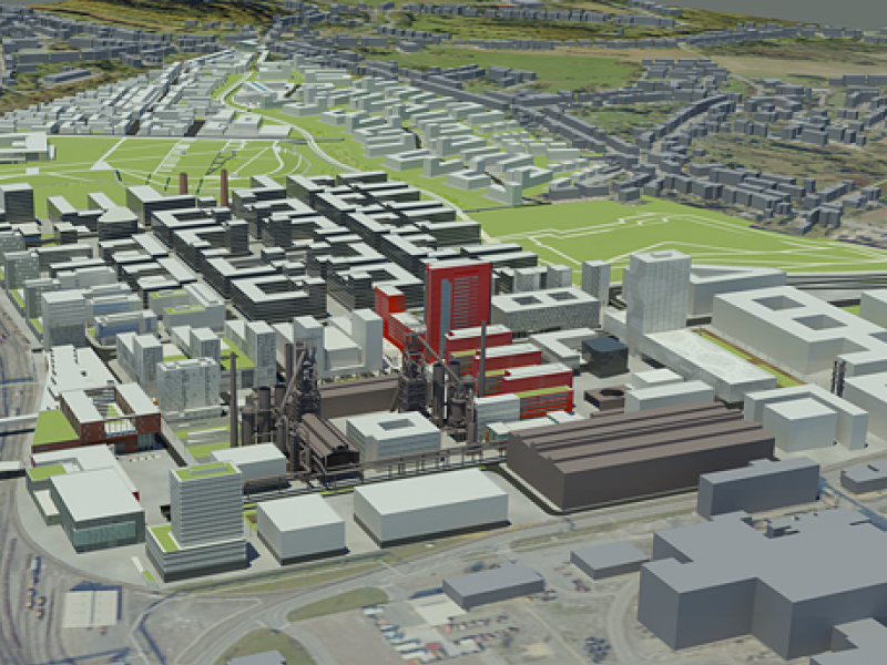 Halde BELVAL Esch sur Alzette Luxemburg