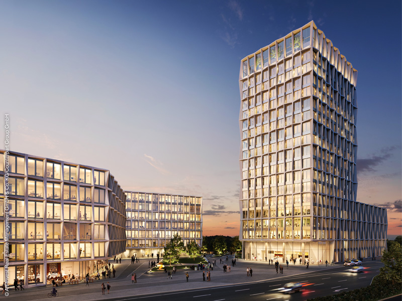 Neuer Kanzlerplatz Artinvest Bonn